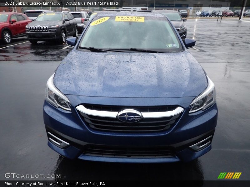 Abyss Blue Pearl / Slate Black 2021 Subaru Legacy Limited XT