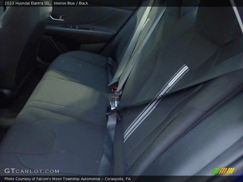 Intense Blue / Black 2023 Hyundai Elantra SEL