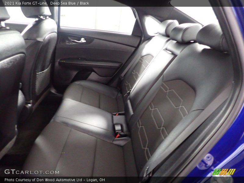 Deep Sea Blue / Black 2021 Kia Forte GT-Line