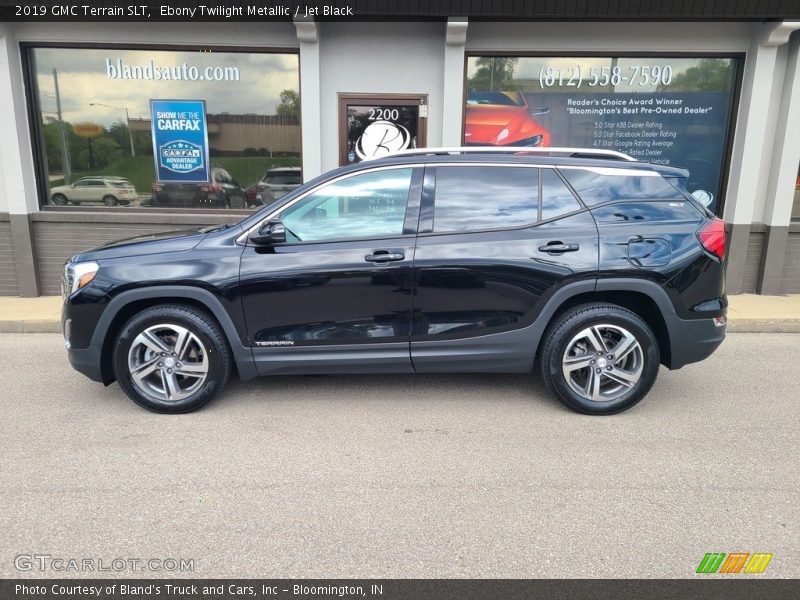 Ebony Twilight Metallic / Jet Black 2019 GMC Terrain SLT