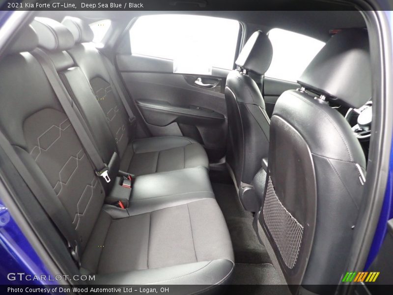 Deep Sea Blue / Black 2021 Kia Forte GT-Line