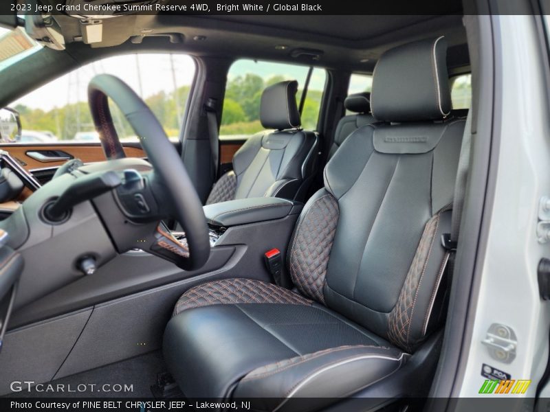 Front Seat of 2023 Grand Cherokee Summit Reserve 4WD