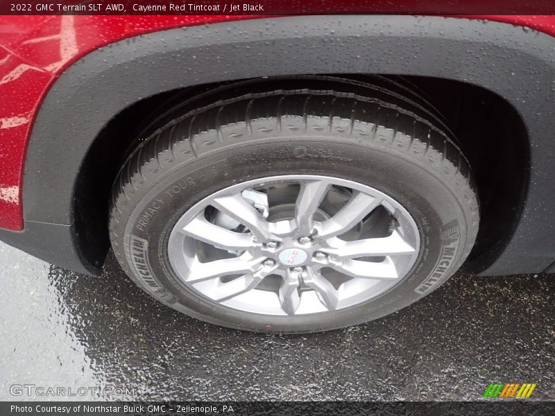 Cayenne Red Tintcoat / Jet Black 2022 GMC Terrain SLT AWD