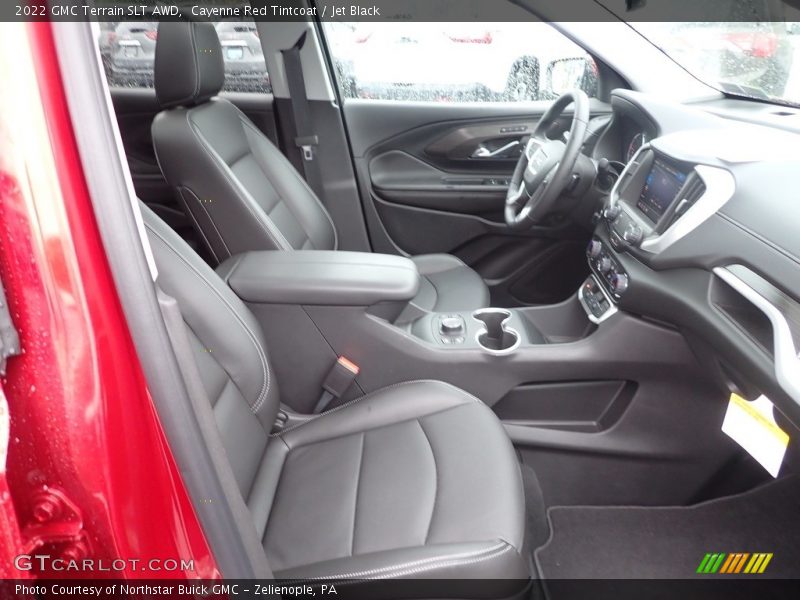 Cayenne Red Tintcoat / Jet Black 2022 GMC Terrain SLT AWD