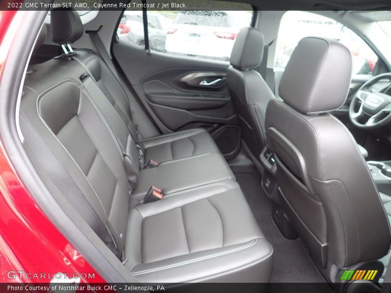 Cayenne Red Tintcoat / Jet Black 2022 GMC Terrain SLT AWD