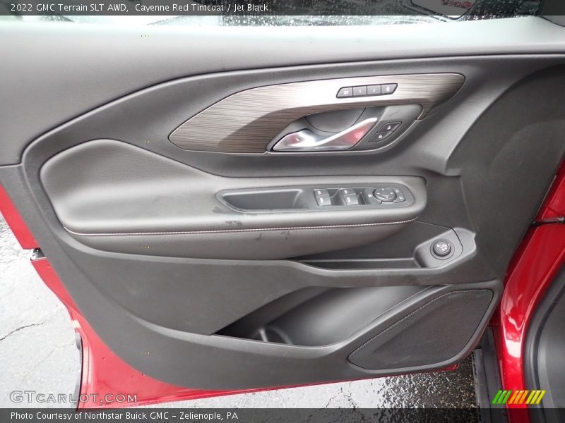 Cayenne Red Tintcoat / Jet Black 2022 GMC Terrain SLT AWD