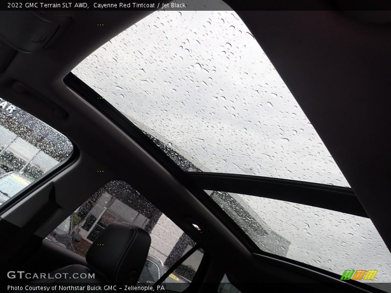 Cayenne Red Tintcoat / Jet Black 2022 GMC Terrain SLT AWD