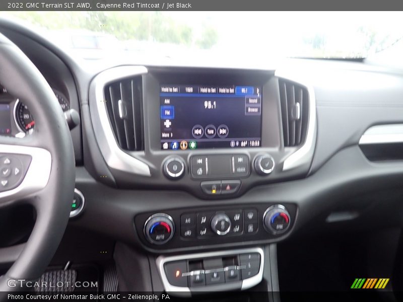 Cayenne Red Tintcoat / Jet Black 2022 GMC Terrain SLT AWD