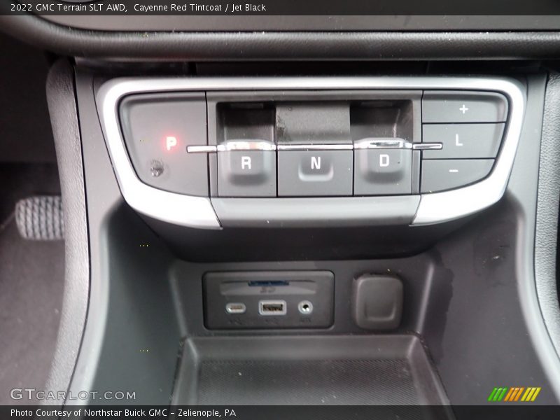 Cayenne Red Tintcoat / Jet Black 2022 GMC Terrain SLT AWD