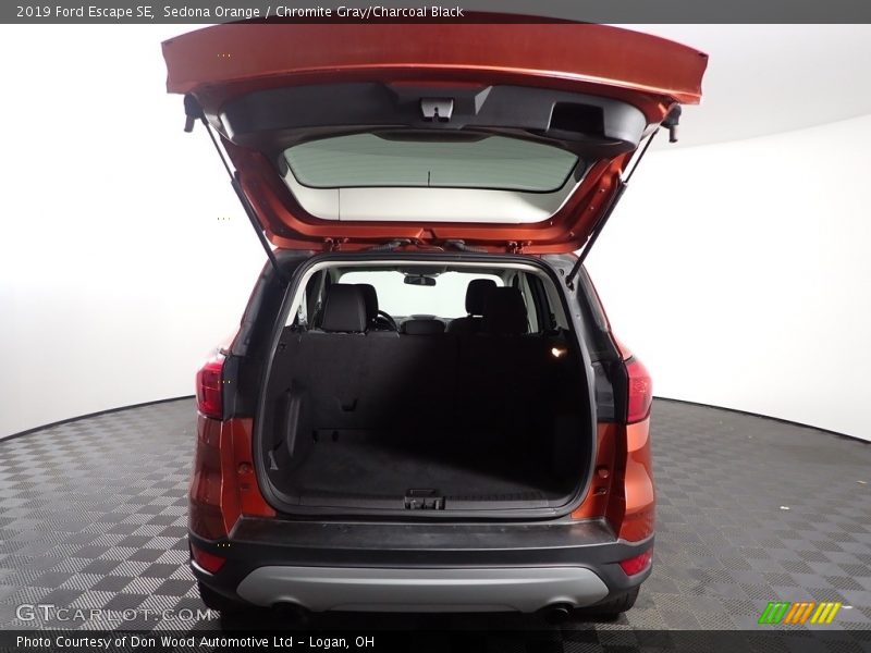 Sedona Orange / Chromite Gray/Charcoal Black 2019 Ford Escape SE