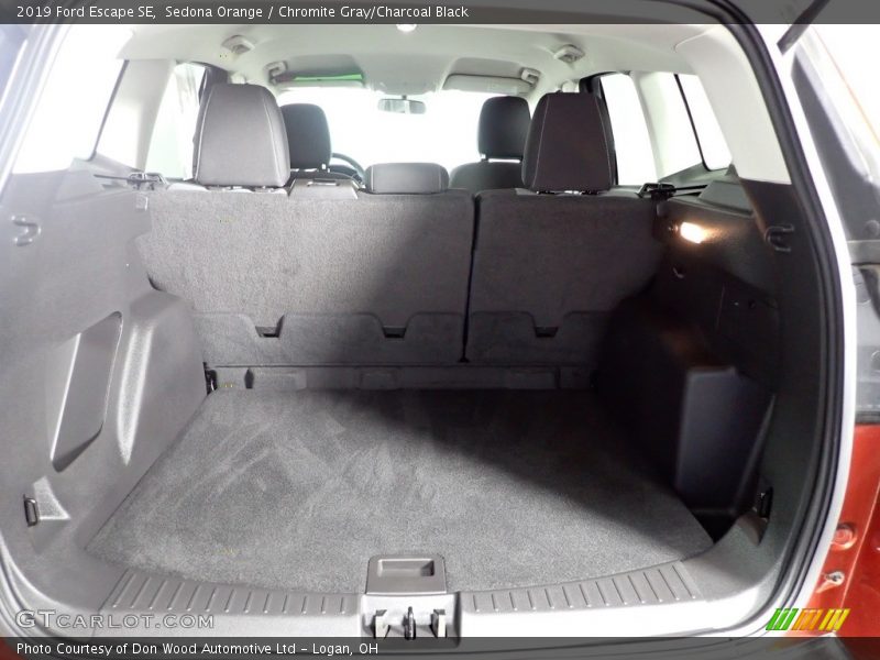 Sedona Orange / Chromite Gray/Charcoal Black 2019 Ford Escape SE