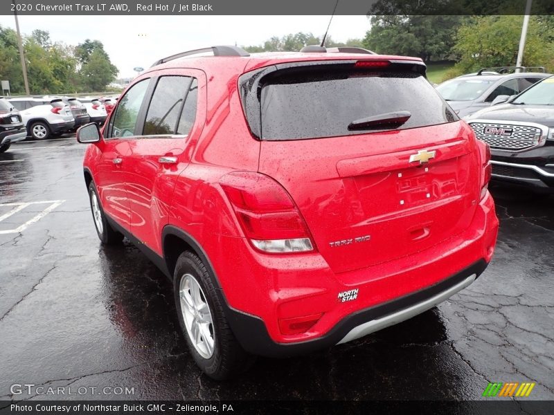 Red Hot / Jet Black 2020 Chevrolet Trax LT AWD