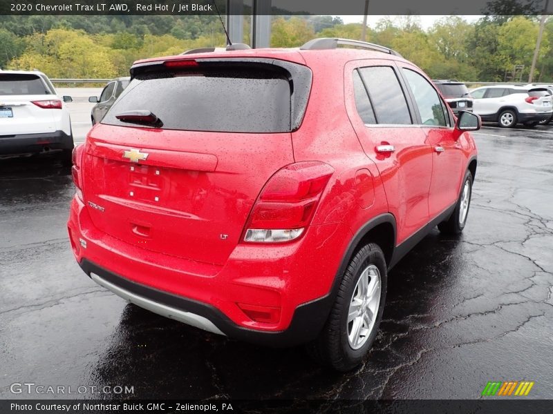 Red Hot / Jet Black 2020 Chevrolet Trax LT AWD