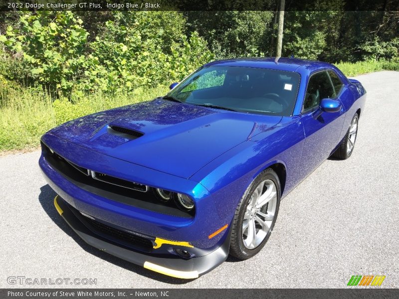 Indigo Blue / Black 2022 Dodge Challenger GT Plus