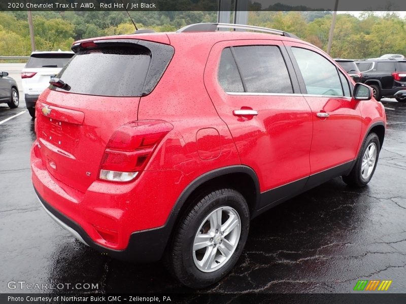 Red Hot / Jet Black 2020 Chevrolet Trax LT AWD