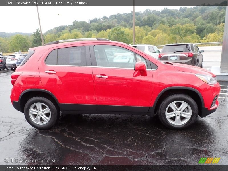 Red Hot / Jet Black 2020 Chevrolet Trax LT AWD