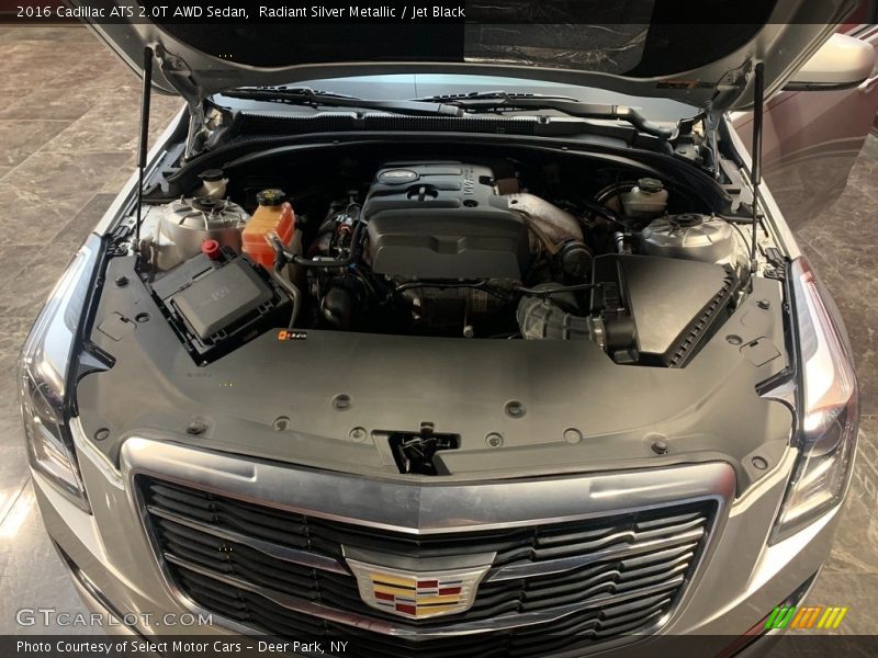  2016 ATS 2.0T AWD Sedan Engine - 2.0 Liter DI Turbocharged DOHC 16-Valve VVT 4 Cylinder