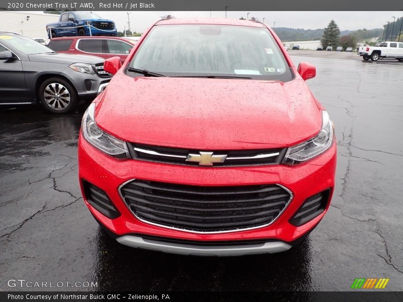 Red Hot / Jet Black 2020 Chevrolet Trax LT AWD
