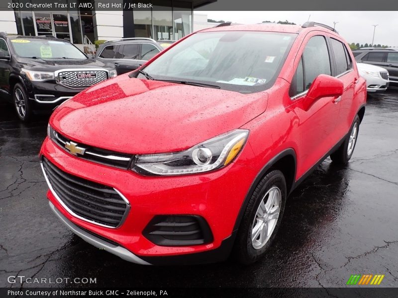 Red Hot / Jet Black 2020 Chevrolet Trax LT AWD