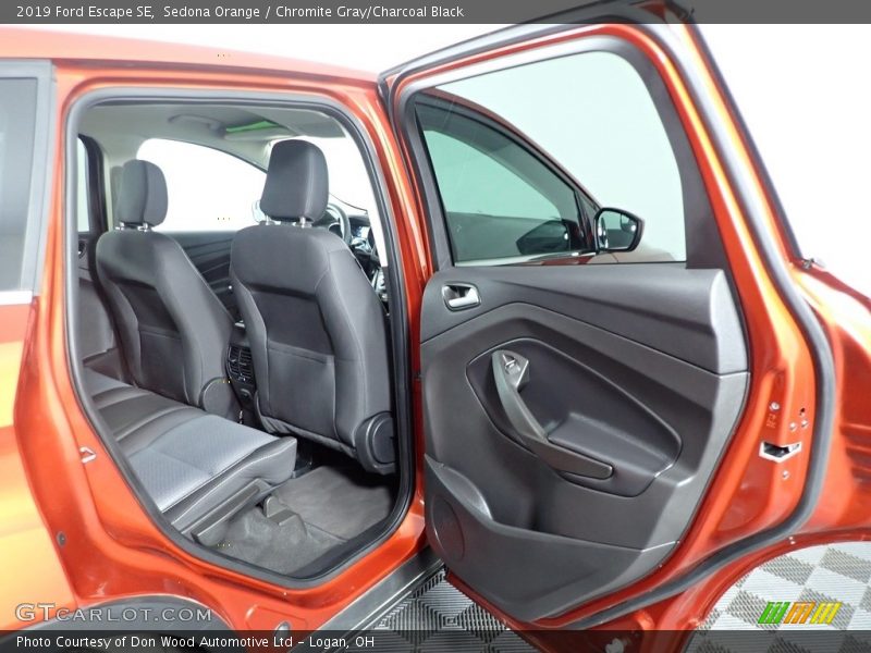 Sedona Orange / Chromite Gray/Charcoal Black 2019 Ford Escape SE