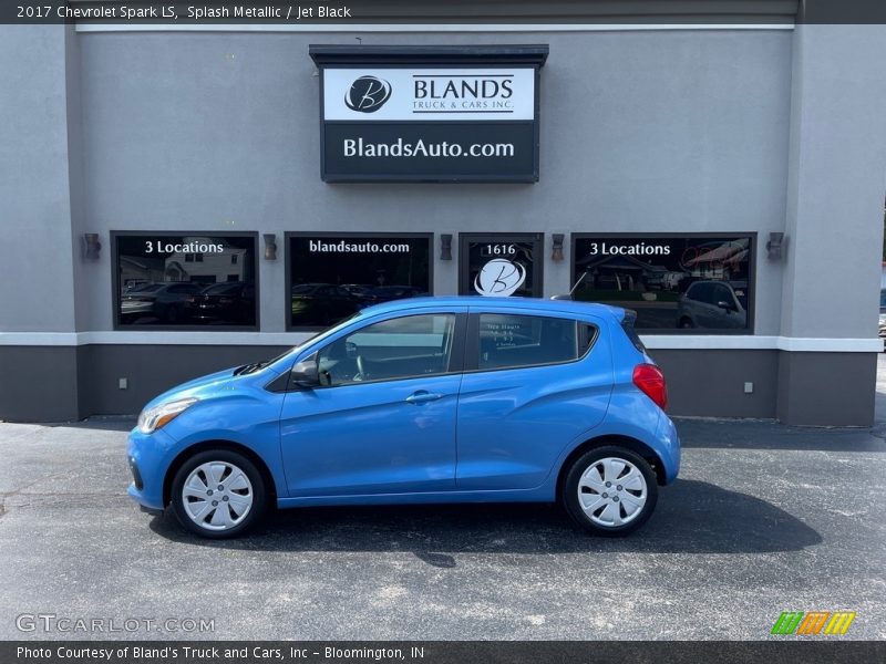 Splash Metallic / Jet Black 2017 Chevrolet Spark LS