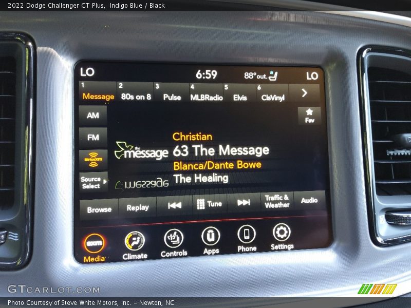 Indigo Blue / Black 2022 Dodge Challenger GT Plus