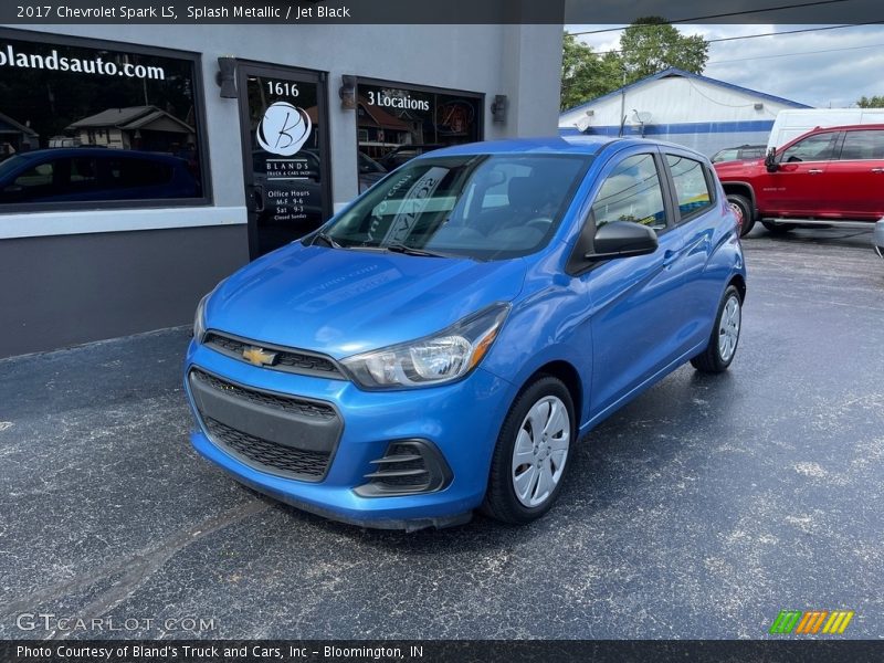 Splash Metallic / Jet Black 2017 Chevrolet Spark LS