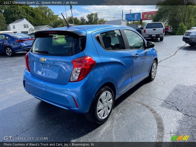 Splash Metallic / Jet Black 2017 Chevrolet Spark LS