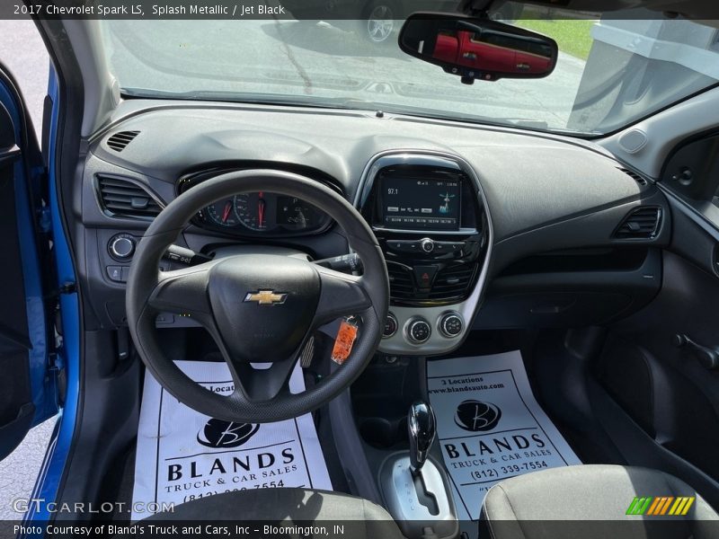 Splash Metallic / Jet Black 2017 Chevrolet Spark LS
