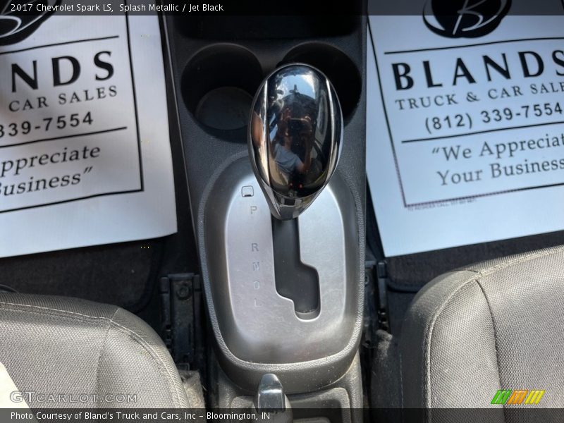 Splash Metallic / Jet Black 2017 Chevrolet Spark LS
