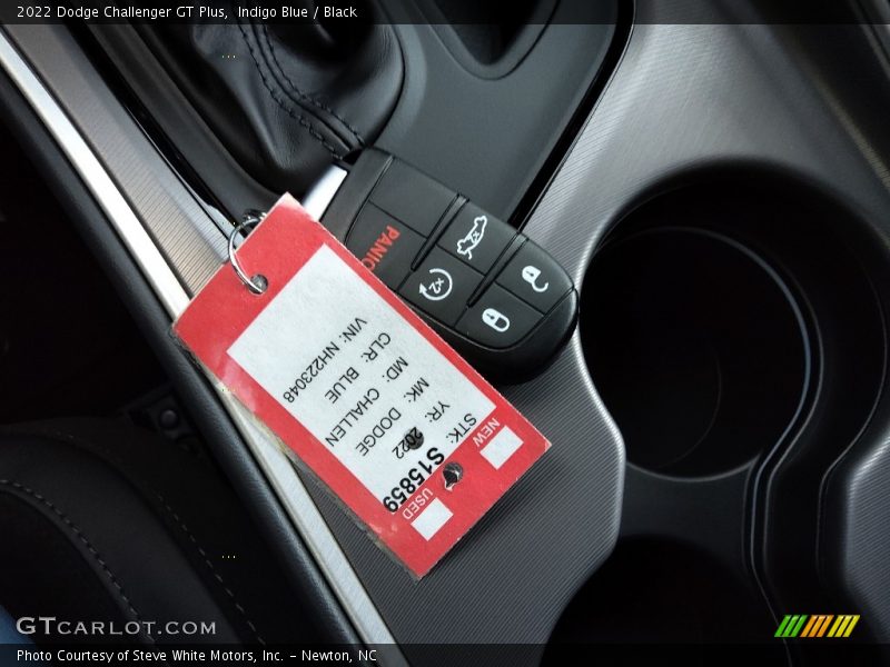 Indigo Blue / Black 2022 Dodge Challenger GT Plus
