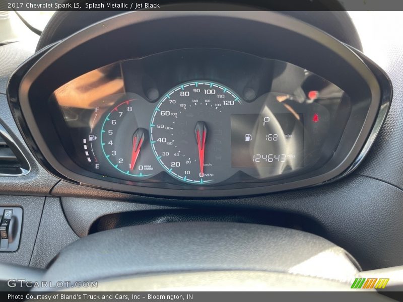 Splash Metallic / Jet Black 2017 Chevrolet Spark LS