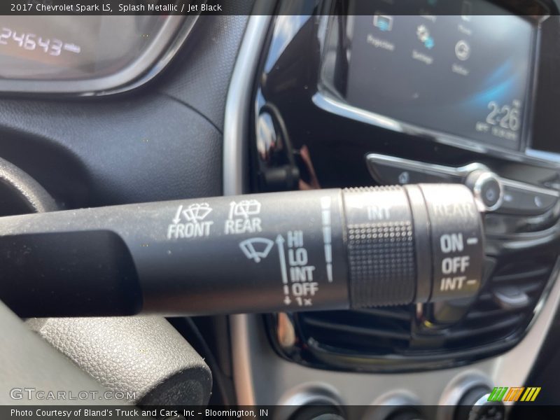 Splash Metallic / Jet Black 2017 Chevrolet Spark LS