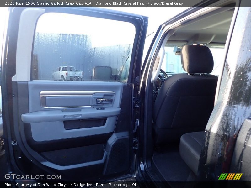 Diamond Black Crystal Pearl / Black/Diesel Gray 2020 Ram 1500 Classic Warlock Crew Cab 4x4