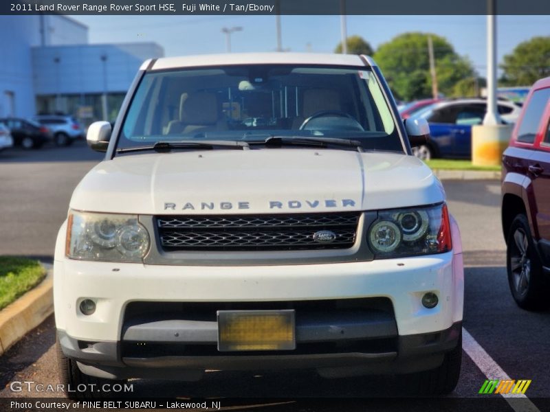 Fuji White / Tan/Ebony 2011 Land Rover Range Rover Sport HSE
