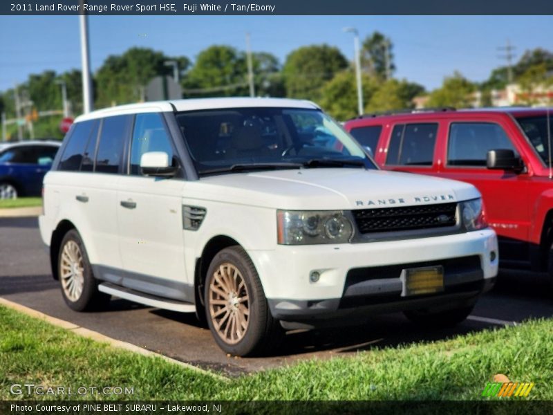 Fuji White / Tan/Ebony 2011 Land Rover Range Rover Sport HSE