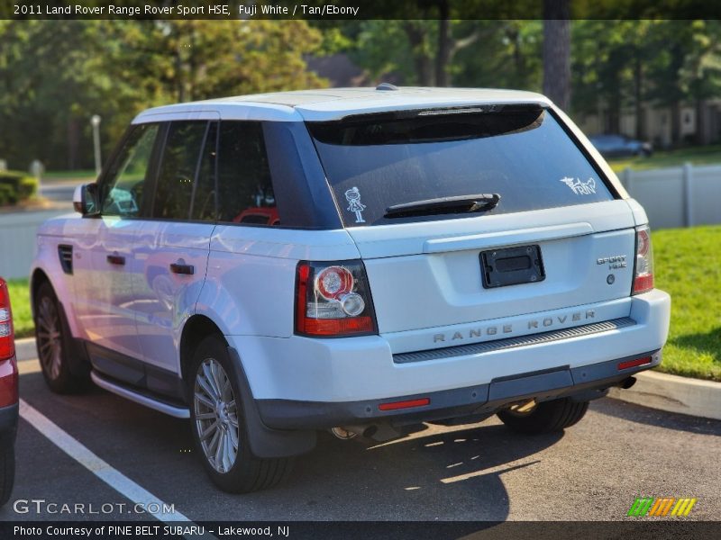 Fuji White / Tan/Ebony 2011 Land Rover Range Rover Sport HSE