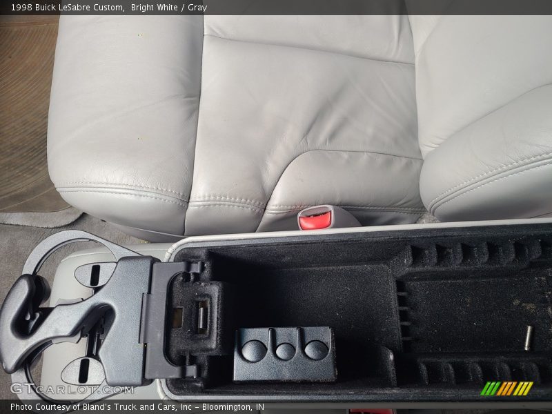 Bright White / Gray 1998 Buick LeSabre Custom