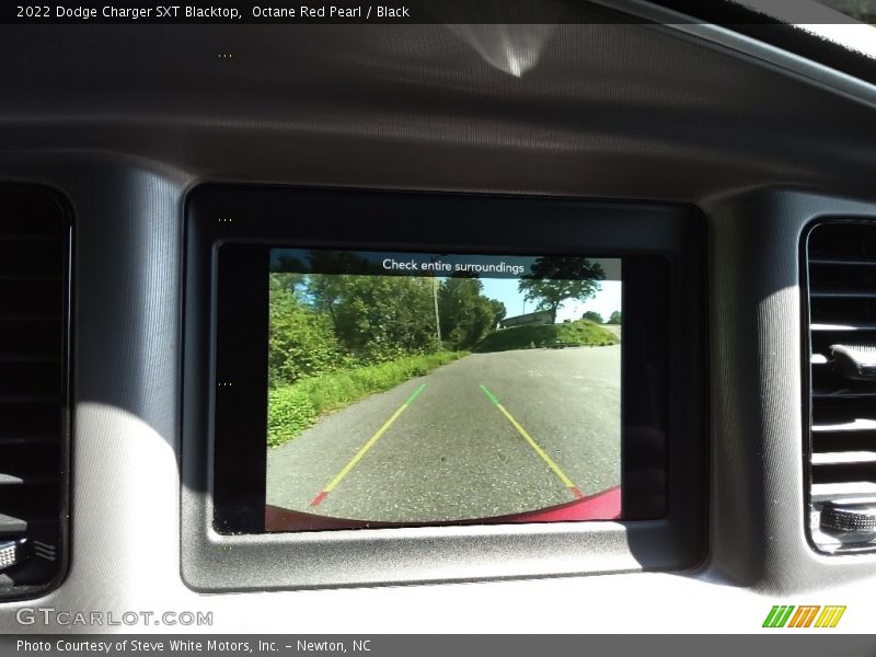 Octane Red Pearl / Black 2022 Dodge Charger SXT Blacktop