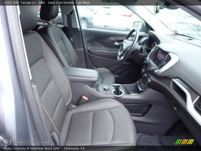 Satin Steel Metallic / Jet Black 2020 GMC Terrain SLT AWD