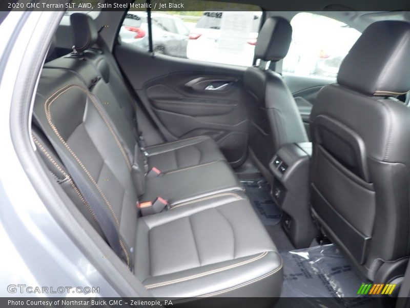 Satin Steel Metallic / Jet Black 2020 GMC Terrain SLT AWD