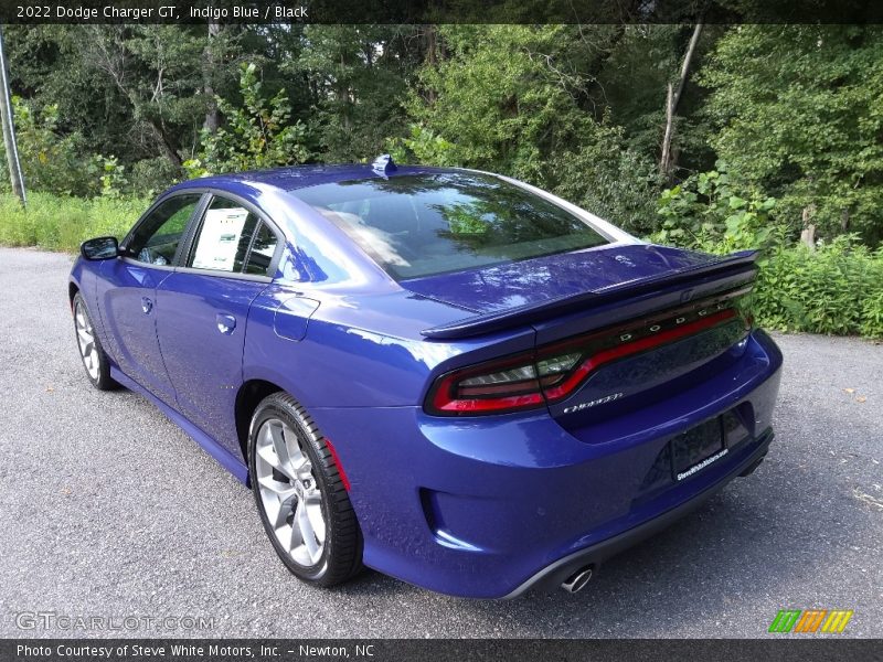 Indigo Blue / Black 2022 Dodge Charger GT
