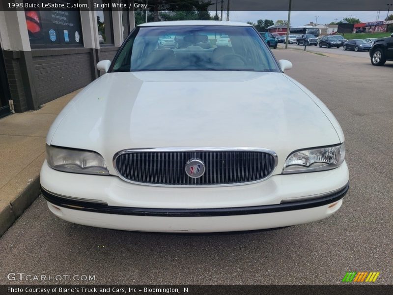 Bright White / Gray 1998 Buick LeSabre Custom