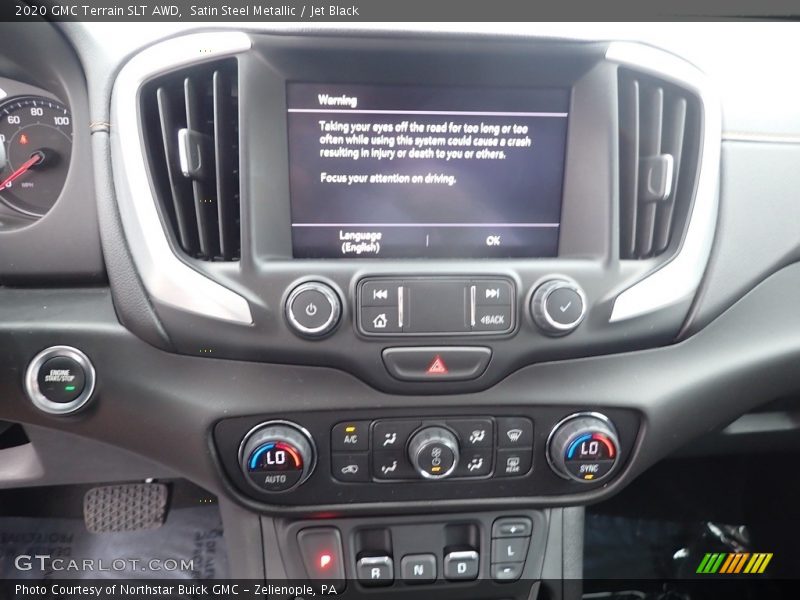 Satin Steel Metallic / Jet Black 2020 GMC Terrain SLT AWD