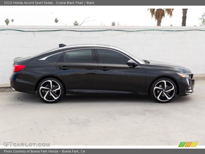 Crystal Black Pearl / Black 2020 Honda Accord Sport Sedan