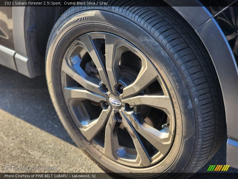 Crystal Black Silica / Gray 2021 Subaru Forester 2.5i Sport