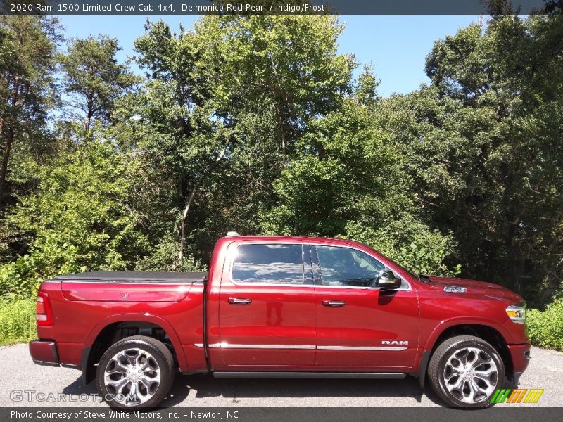 Delmonico Red Pearl / Indigo/Frost 2020 Ram 1500 Limited Crew Cab 4x4