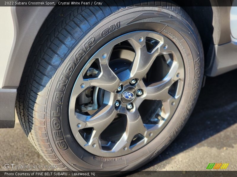 Crystal White Pearl / Gray 2022 Subaru Crosstrek Sport