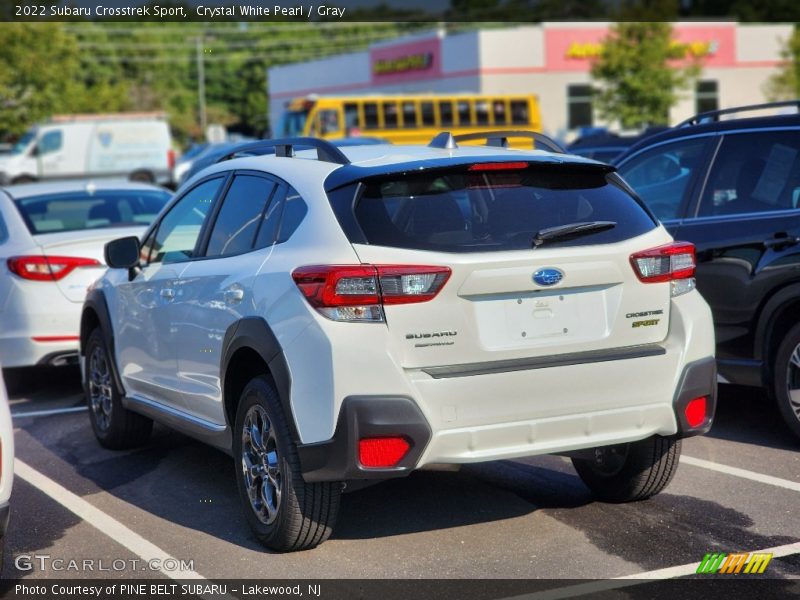 Crystal White Pearl / Gray 2022 Subaru Crosstrek Sport