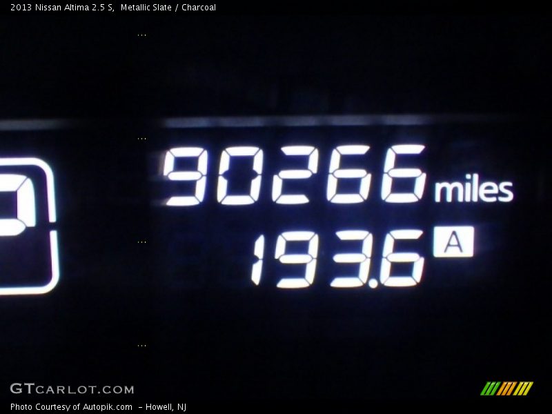 Metallic Slate / Charcoal 2013 Nissan Altima 2.5 S